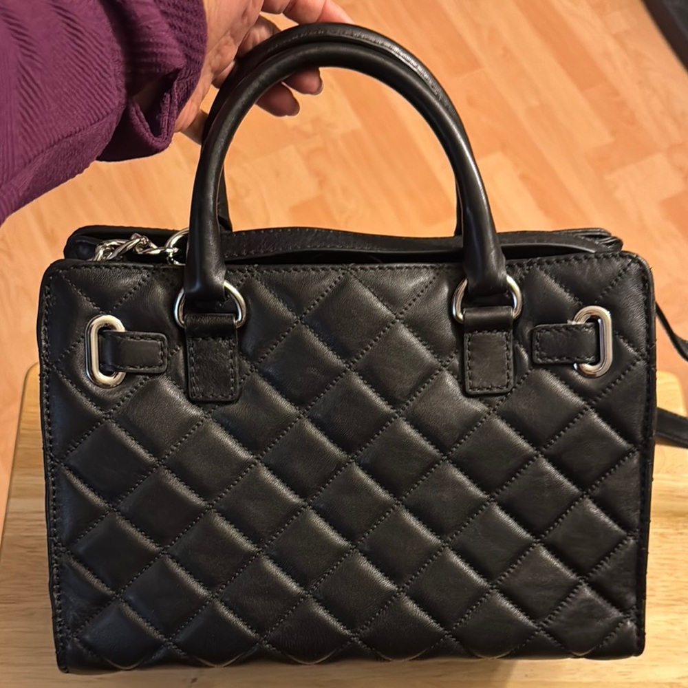 Michael Kors Black Quilted Women's Bag - Picture 3 of 5
